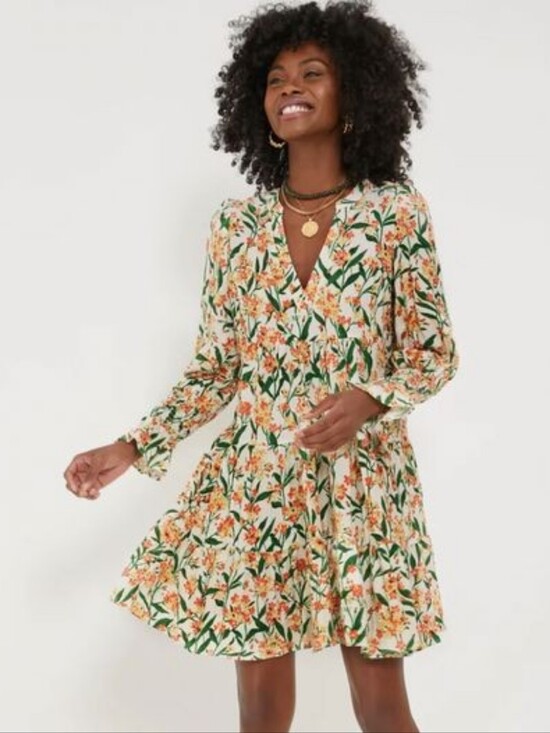 Tuckernuck Dresses & Skirts - NEW Tuckernuck Pomander Place Bermuda Blossom Floral Kenzo Summer Dress Size XL
